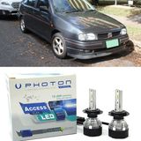 Photon Seat Cordoba LED Xenon Uzun+Kısa Far Ampulü H4 Access Yeni Seri Beyaz 1993-1999 - 00-Beyaz