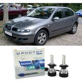 Photon Seat Leon Mk1 Uzun Far Ampulü H1 Access Yeni Seri Beyaz 1999-2005 - 00-Beyaz