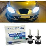 Photon Seat Leon Mk2 LED Xenon Kısa Far Ampulü H7 Access Yeni Seri Beyaz - 00-Beyaz