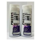 Photon Silver 2x400 ml Mor Şampuan