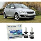 Photon Skoda Fabia 2 Kısa Far Ampulü H7 Access Yeni Seri Beyaz 2007-2014 - 00-Beyaz