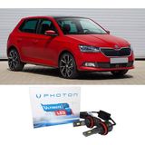 Photon Skoda Fabia Tek Göz Far Için Ampulü H4 Ultimate Yeni Seri Beyaz 2014-2021