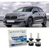 Photon Skoda Fabia Uzun Far Ampulü H7 Access Yeni Seri Beyaz 2021-2023 - 00-Beyaz