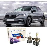 Photon Skoda Fabia Uzun Far Ampulü H7 Mono Yeni Seri Beyaz 2021-2023