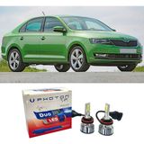 Photon Skoda Rapid Uzun Far Ampulü H7 Duo Yeni Seri Beyaz 2013-2019
