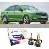 Photon Skoda Rapid Uzun Far Ampulü H7 Mono Yeni Seri Beyaz 2013-2019