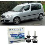 Photon Skoda Roomster Kısa Far Ampulü H7 Access Yeni Seri Beyaz 2006-2015 - 00-Beyaz