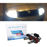 Photon Skoda Superb LED Xenon Kısa Far Ampulü H7 Ultimate 9500 Lumens Yeni Seri Beyaz 2002-2006