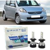 Photon Subaru Justy LED Xenon Uzun+Kısa Far Ampulü H4 Access Yeni Seri Beyaz - 00-Beyaz