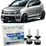 Photon Suzuki Alto LED Xenon Uzun+Kısa Far Ampulü H4 Access Yeni Seri Beyaz - 00-Beyaz