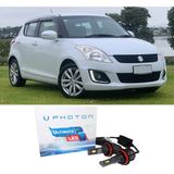 Photon Suzuki Swift 2 Uzun+Kısa Far Ampulü H4 Ultimate Yeni Seri Beyaz 2010-2017
