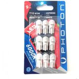 Photon T10 LED Oto Ampulü Beyaz PH7017 W5W 9 Adet