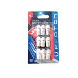 Photon T10 W5W 12V Dipsiz T10 Led Beyaz Işık Oto Park Ampülu 9'lu Paket Ph7017 B9