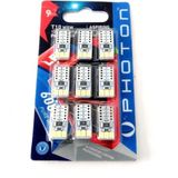 Photon T10 W5W Beyaz LED Ampul 9 Adet Dipsiz Park Plaka Aydınlatma İçin Enerji Tasarruflu
