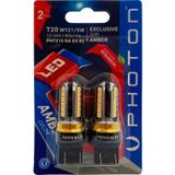 PHOTON T20 ÇİFT DUY TURUNCU LED OTO AMPUL W21/5W PH7215NAEX