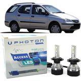 Photon Tata Marina LED Xenon Uzun+Kısa Far Ampulü H4 Access Yeni Seri Beyaz - 00-Beyaz