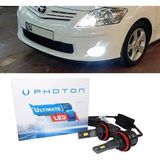 Photon Toyota Auris LED Xenon Kısa Far Ampulü H11 Ultimate 9500 Lumens Yeni Seri Beyaz 2006-2012