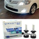 Photon Toyota Auris LED Xenon Uzun Far Ampulü Hb3 Access Yeni Seri Beyaz 2006-2012 - 00-Beyaz