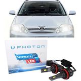 Photon Toyota Corolla E120 LED Xenon Sis Farı Ampulü H11 Ultimate 9500 Lumens Yeni Seri Beyaz 2002-2008