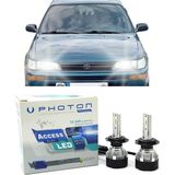 Photon Toyota Corolla Efsane Kasa LED Xenon Sis Farı Ampulü H4 Access Yeni Seri Beyaz 1992-1998 - 00-Beyaz