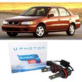 Photon Toyota Corolla LED Xenon Kısa Far Ampulü Hb4 Ultimate 9500 Lumens Yeni Seri Beyaz 2000-2002