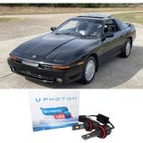 Photon Toyota Supra Uzun+Kısa Far Ampulü H4 Ultimate Yeni Seri Beyaz 1989-1992