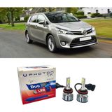 Photon Toyota Verso Kısa Far Ampulü H11 Duo Yeni Seri Beyaz 2009-2018