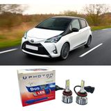 Photon Toyota Yaris Uzun+Kısa Ampulü H4 Duo Yeni Seri Beyaz 2011-2020