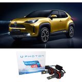 Photon Toyota Yaris Uzun+Kısa Far Ampulü H4 Ultimate Yeni Seri Beyaz 2020-2023