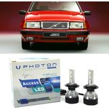 Photon Volvo 460 LED Xenon Uzun+Kısa Far Ampulü H4 Access Yeni Seri Beyaz - 00-Beyaz