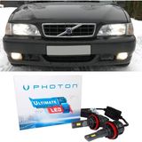 Photon Volvo S70 LED Xenon Uzun Far Ampulü H7 Ultimate 9500 Lumens Yeni Seri Beyaz