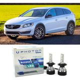 Photon Volvo V60 Uzun Far Ampulü H11 Access Yeni Seri Beyaz 2010-2018 - 00-Beyaz