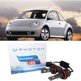 Photon Vw Beetle LED Xenon Uzun Far Ampulü H1 Ultimate 9500 Lumens Yeni Seri Beyaz 1997-2005