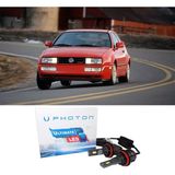 Photon Vw Corrado Uzun+Kısa Far Ampulü H4 Ultimate Yeni Seri Beyaz 1988-1995