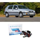 Photon Vw Golf 3 Uzun+Kısa Far Ampulü H4 Ultimate Yeni Seri Beyaz 1993-1999
