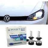 Photon Vw Golf 7 LED Xenon Sis Farı Ampulü H11 Access Yeni Seri Beyaz 2012-2017 - 00-Beyaz