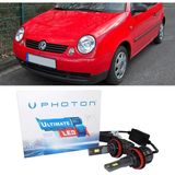 Photon Vw Lupo LED Xenon Uzun+Kısa Far Ampulü H4 Ultimate 9500 Lumens Yeni Seri Beyaz
