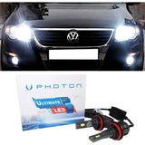 Photon Vw Passat B6 LED Xenon Sis Farı Ampulü H8 Ultimate 9500 Lumens Yeni Seri Beyaz
