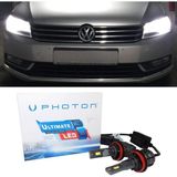 Photon Vw Passat B7 LED Xenon Kısa Far Ampulü H7 Ultimate 9500 Lumens Yeni Seri Beyaz