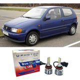 Photon Vw Polo Uzun+Kısa Far Ampulü H4 Duo Yeni Seri Beyaz 1994-2001