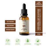 PHRAU %100 Saf ve Doğal Çam Terebentin Uçucu Yağı 20 ml Kilit Mekanizmalı Damlalık
