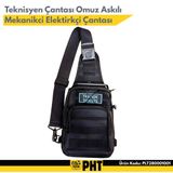 PHT Teknisyen Çantası Omuz Askılı Mekanikci Elektirkçi Çantası Su Geçirmez PLT280001001