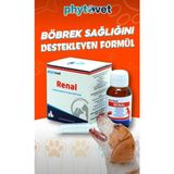 Phtovet Renal 50 ml Kedi ve Köpek Böbrek Destek Sıvı Takviyesi (Böbrek Sağlığı & Üre/kreatinin Dengesi)