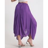 Phuti %100 Viskon Bohem Etek - Mor - Standart