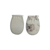 Phuti Collection BEBEK ELDİVEN 2'Lİ KREM Yeni Doğan