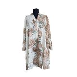 Phuti Collection FİSTOLU PLAJ ELBİSESİ Kahverengi Standart