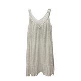 Phuti Collection İTALYAN VİSKON GÜPÜR ELBİSE BEYAZ Standart