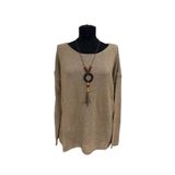 Phuti Collection MERSERİZE KOLYELİ KAZAK