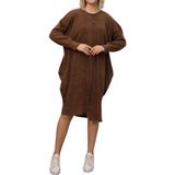 Phuti Collection Örme Asimetrik Tunik Elbise