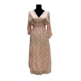 Phuti Collection PUANTİYELİ ŞİFON ELBİSE